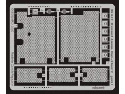 Hummel Ammo.  Box/ Floor 2 1/35 - Dragon - image 1