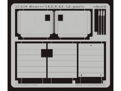 Humve I. F.F. /C. I.F.  i. d. panels 1/35 - Tamiya - image 1