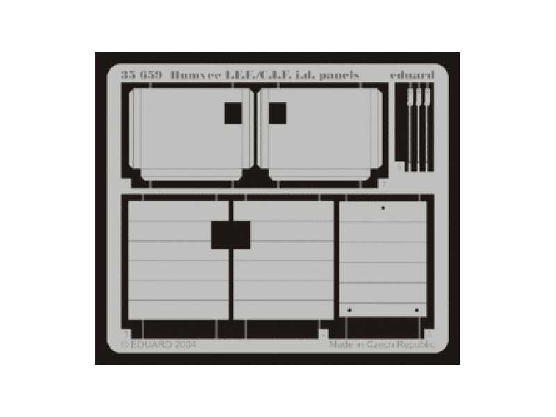 Humve I. F.F. /C. I.F.  i. d. panels 1/35 - Tamiya - image 1