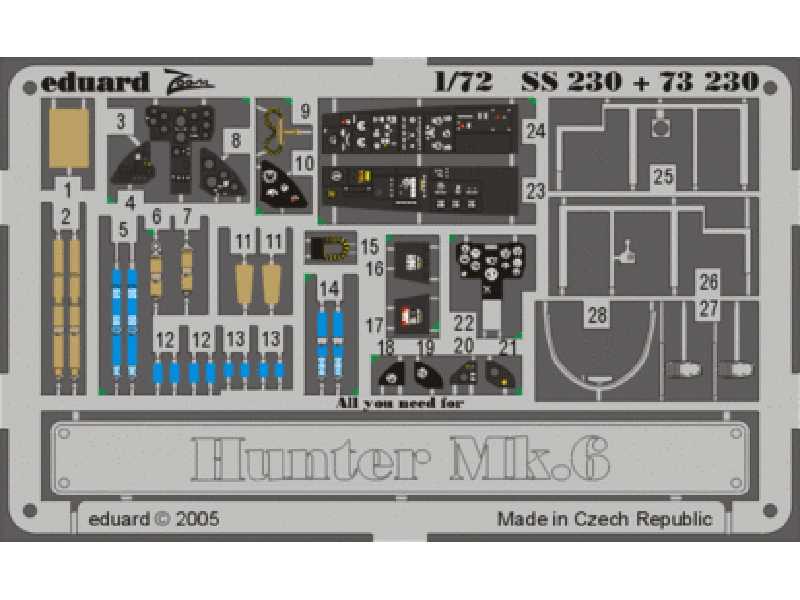 Hunter Mk.6 1/72 - Revell - image 1