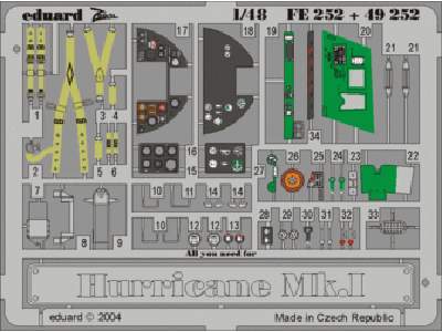 Hurricane Mk. I 1/48 - Hasegawa - - image 1