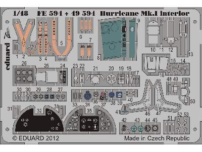 Hurricane Mk. I S. A. 1/48 - Italeri - image 2