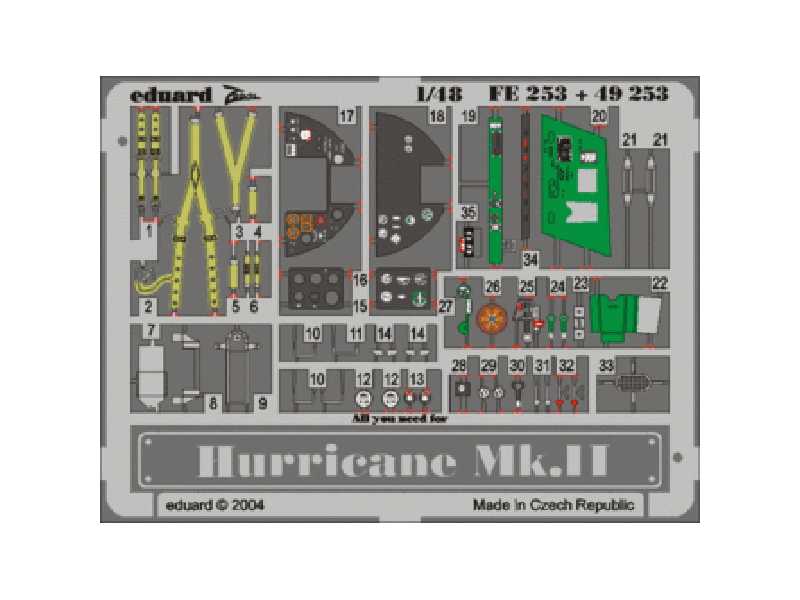 Hurricane Mk. II 1/48 - Hasegawa - - image 1