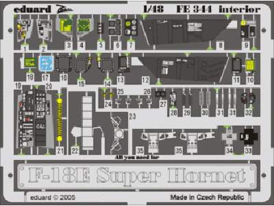 F-18E interior 1/48 - Revell - - image 1