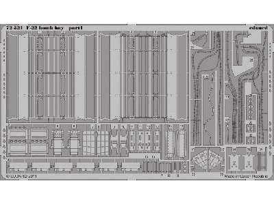 F-22 bomb bay 1/72 - Academy Minicraft - image 2