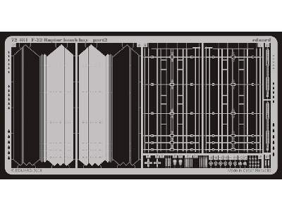 F-22 bomb bay 1/72 - Revell - image 3