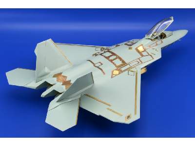 F-22 exterior 1/48 - Academy Minicraft - image 3