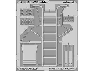 F-22 ladder 1/48 - Academy Minicraft - image 1
