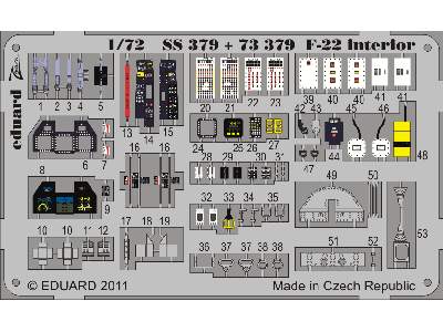 F-22  S. A. 1/72 - Fujimi - image 2