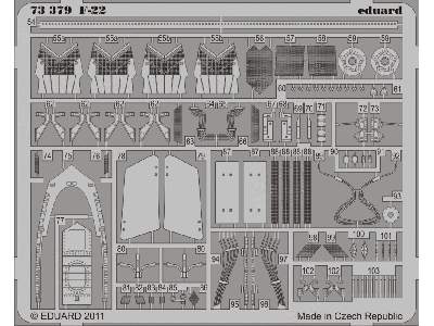 F-22  S. A. 1/72 - Fujimi - image 3