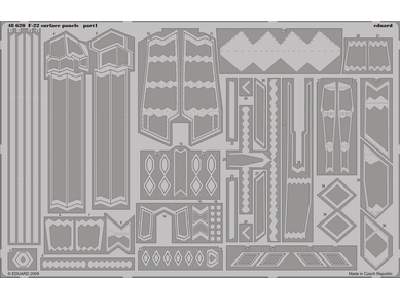 F-22 surface panels 1/48 - Academy Minicraft - image 1