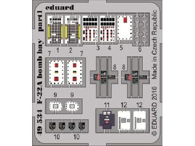 F-22A bomb bay 1/48 - Hasegawa - image 1