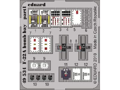 F-22A bomb bay 1/48 - Hasegawa - image 2