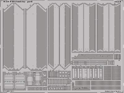 F-22A bomb bay 1/48 - Hasegawa - image 3
