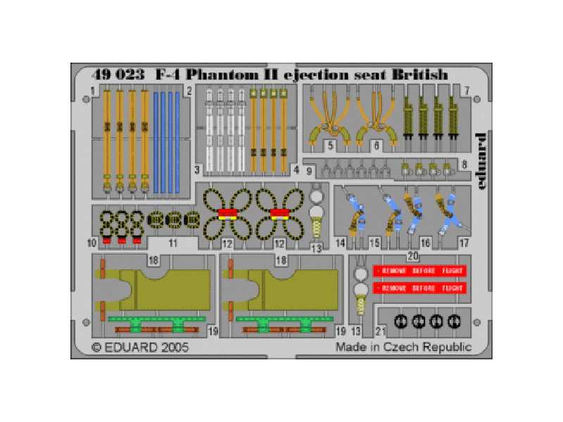 F-4 ejection seat British 1/48 - Revell - image 1