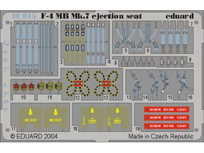 F-4 ejection seat grey 1/48 - Hasegawa - image 1