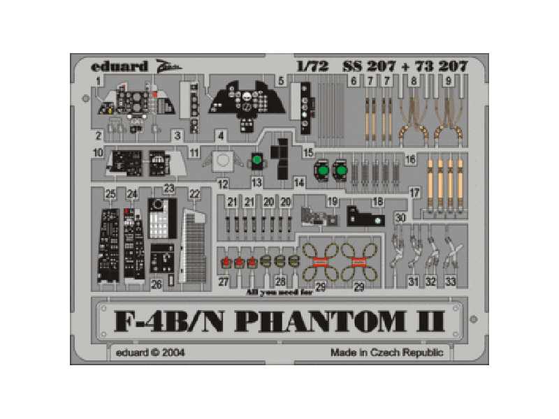 F-4B/ N 1/72 - Hasegawa - image 1