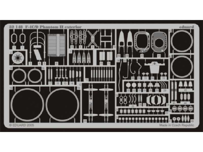 F-4C/ D exterior 1/32 - Tamiya - image 1