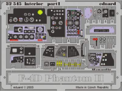 F-4D interior 1/32 - Tamiya - image 1