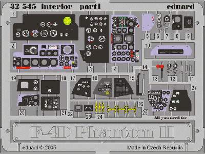 F-4D interior 1/32 - Tamiya - image 2