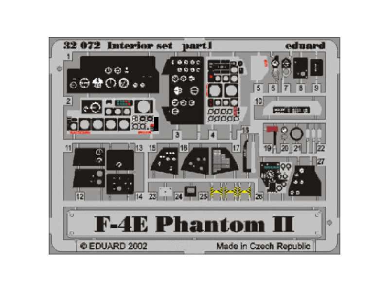 F-4E interior 1/32 - Tamiya - image 1