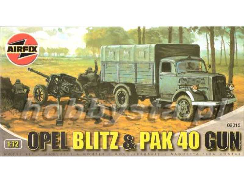 Opel Blitz & Pak 40 Gun - image 1