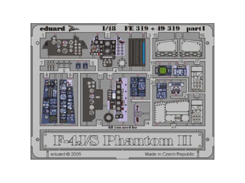 F-4J/ S 1/48 - Hasegawa - - image 1