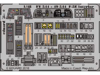 F-5E interior S. A. 1/48 - Afv Club - - image 1