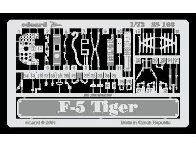 F-5E Tiger 1/72 - Italeri - image 1