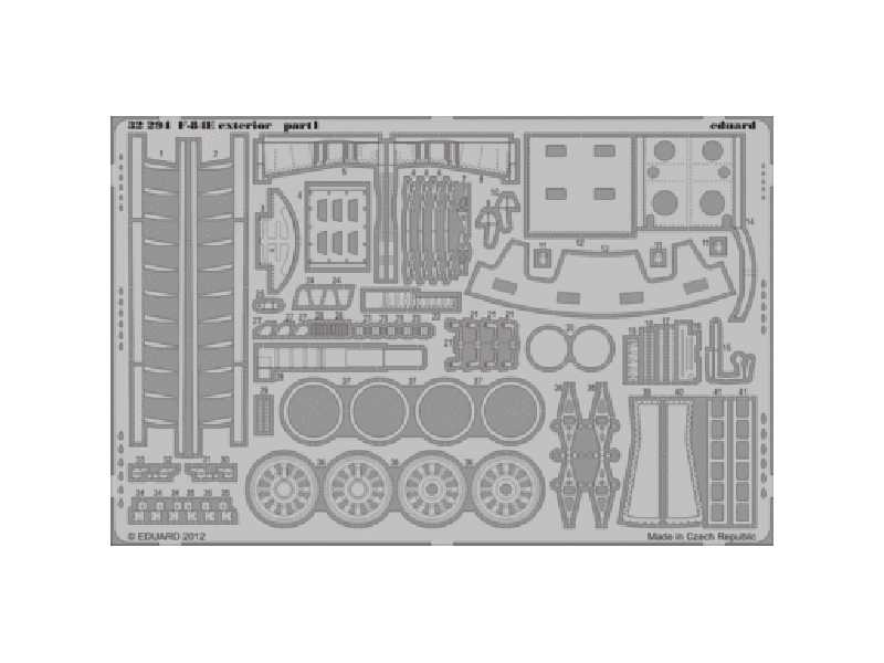 F-84E exterior 1/32 - Hobby Boss - image 1