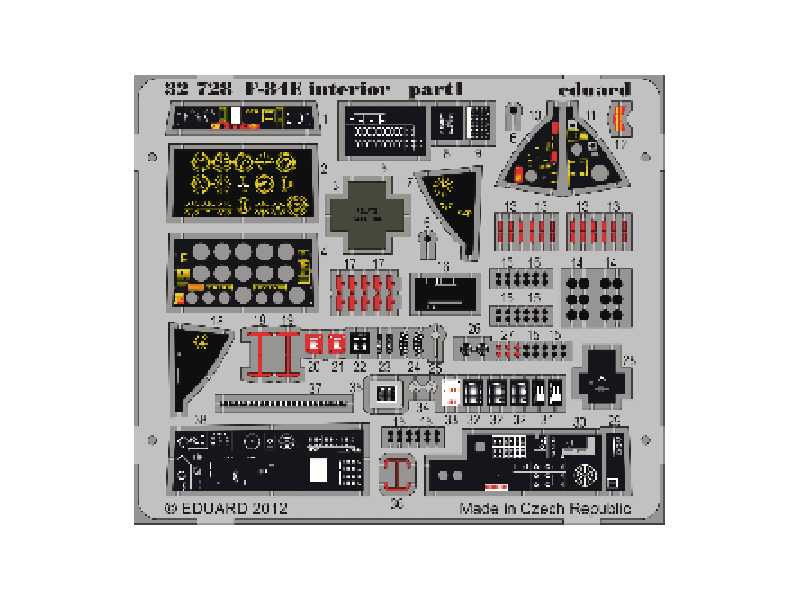 F-84E interor S. A. 1/32 - Hobby Boss - image 1 F-84E interor S. A. 1/32 - Hobby Boss - image 1