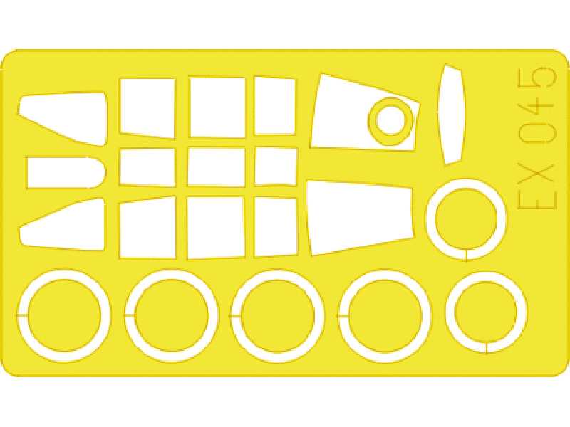 F-84G 1/48 - Revell - masks - image 1 F-84G 1/48 - Revell - masks - image 1