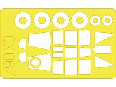  F-84G 1/72 - Tamiya - masks - image 1