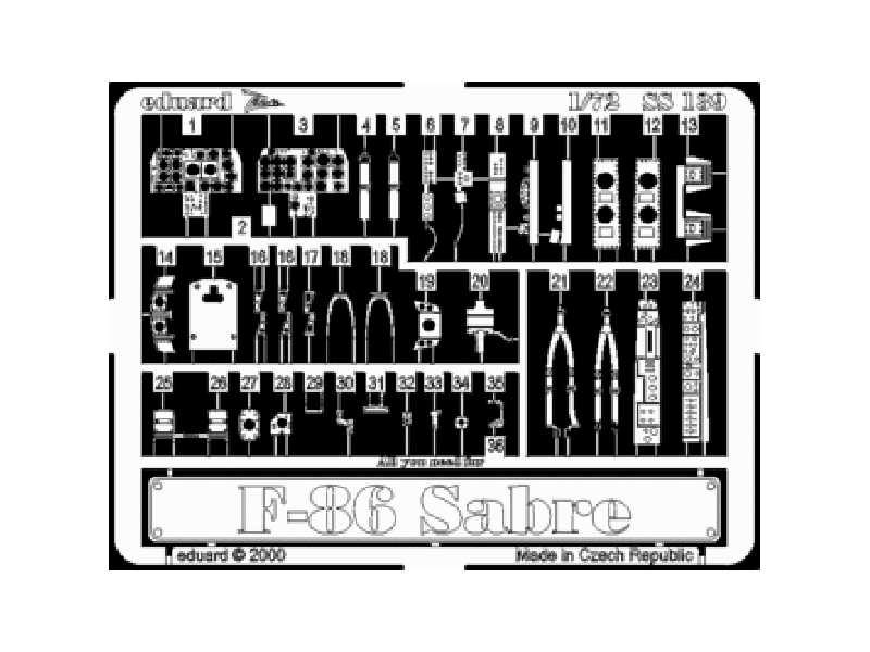 F-86 1/72 - Fujimi - image 1