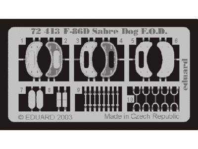 F-86D F. O.D.  1/72 - Hasegawa - image 1