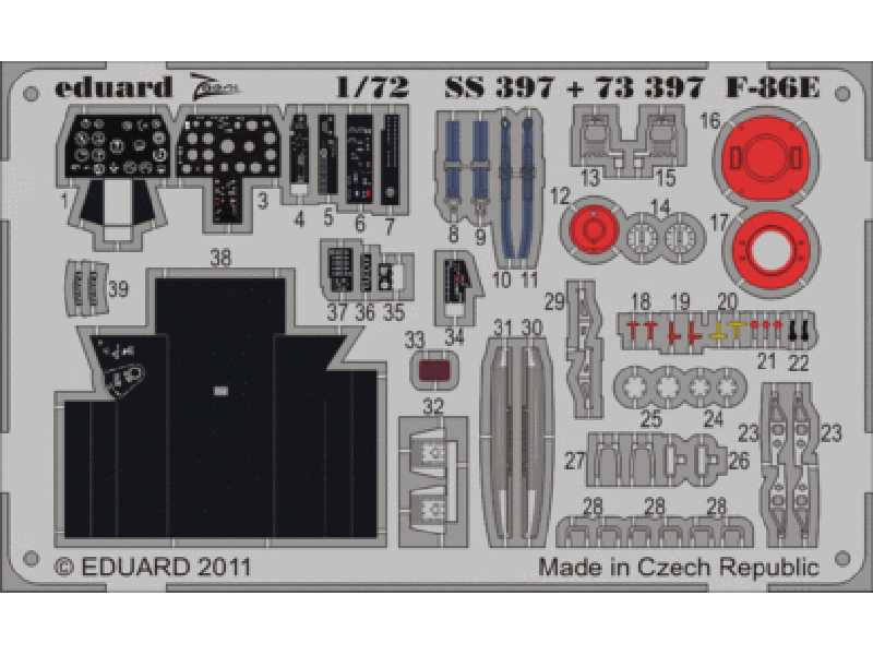 F-86E S. A. 1/72 - Airfix - image 1