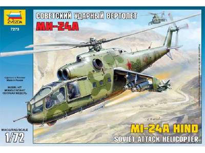 Mil Mi-24A Hind - soviet attack helicopter - image 1