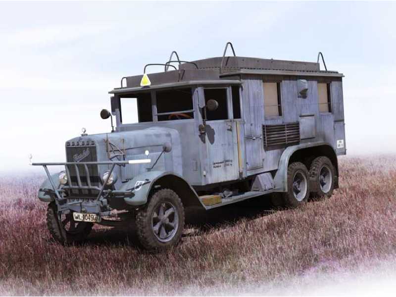 Henschel 33 D1 Kfz.72, WWII German Radio Communication Truck - image 1 Henschel 33 D1 Kfz.72, WWII German Radio Communication Truck - image 1