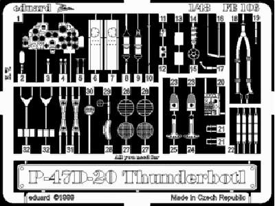 P-47D-20 1/48 - Hasegawa - - image 1