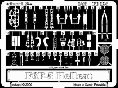 F6F-5 Hellcat 1/48 - Hasegawa - - image 1