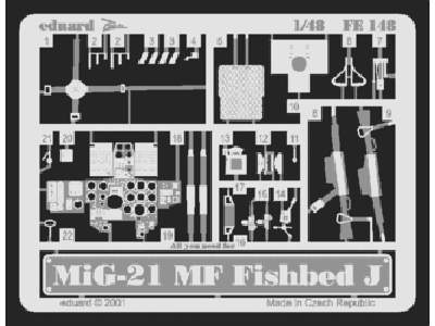 MiG-21MF Fishbed J 1/48 - Academy Minicraft - - image 1