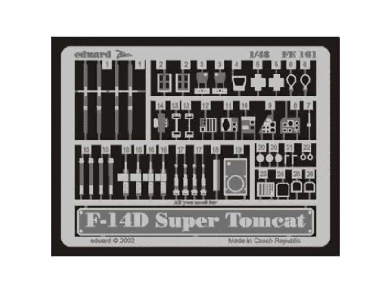 F-14D Tomcat 1/48 - Hasegawa - - image 1