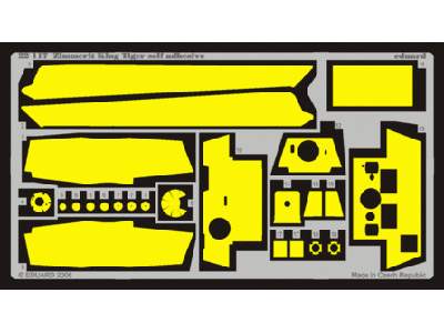 Zimmerit King Tiger S. A. 1/72 - Revell - image 1