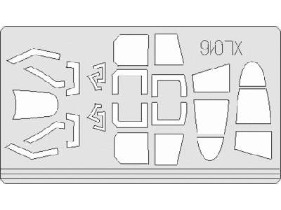  P-40E 1/32 - Revell - masks - image 1