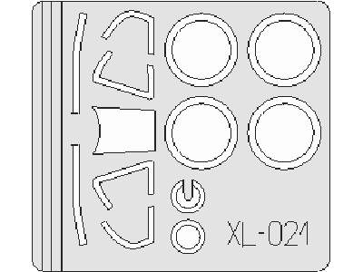  P-51D Mustang 1/32 - Hasegawa - masks - image 1