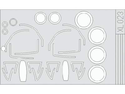  A-4E/ F Skyhawk 1/32 - Hasegawa - masks - image 1