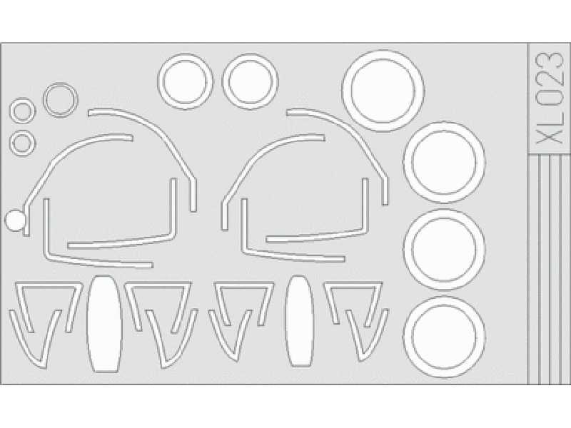  A-4E/ F Skyhawk 1/32 - Hasegawa - masks - image 1