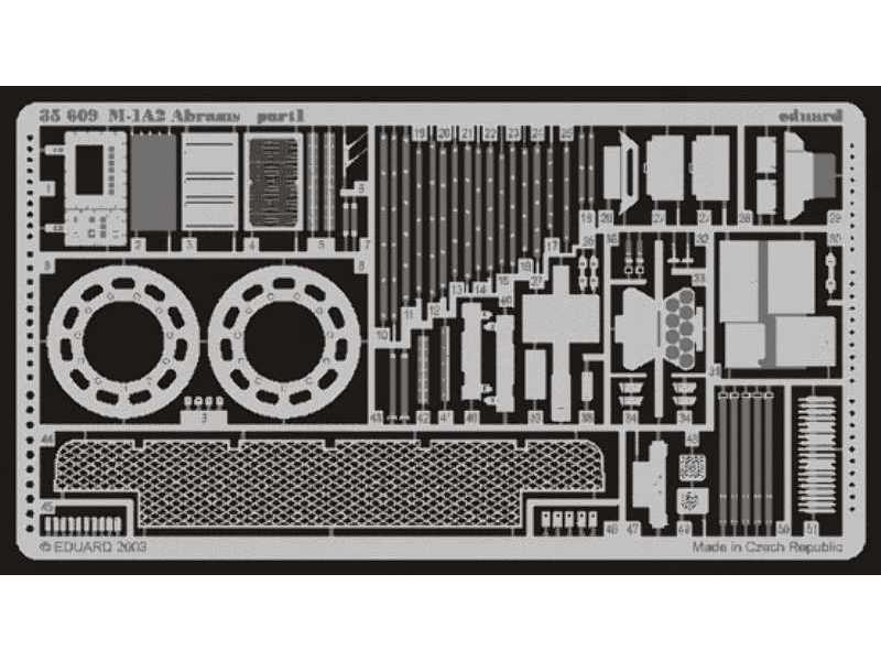 M-1A2 1/35 - Italeri - image 1