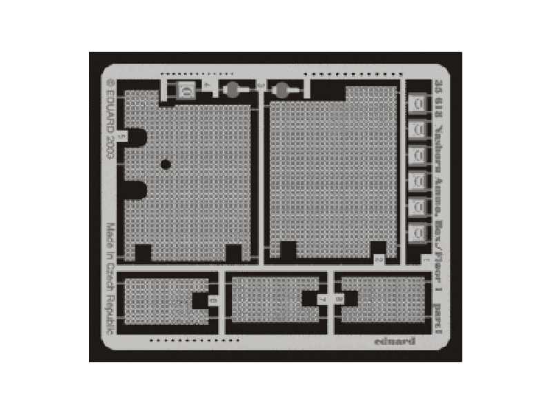 Nashorn Ammo.  Box/ Floor 1 1/35 - Dragon - image 1