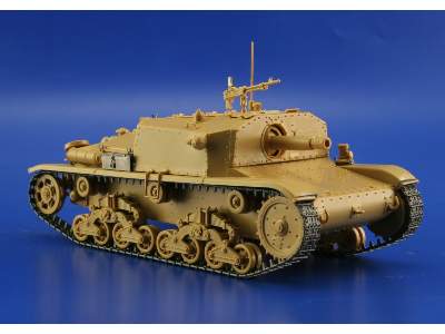 M-40/75 Semovente exterior 1/35 - Italeri - image 1